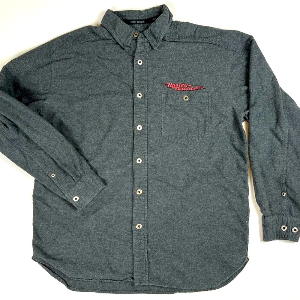 🔥HARLEY DAVDISON🔥 Men’s Vintage Flannel Shirt
